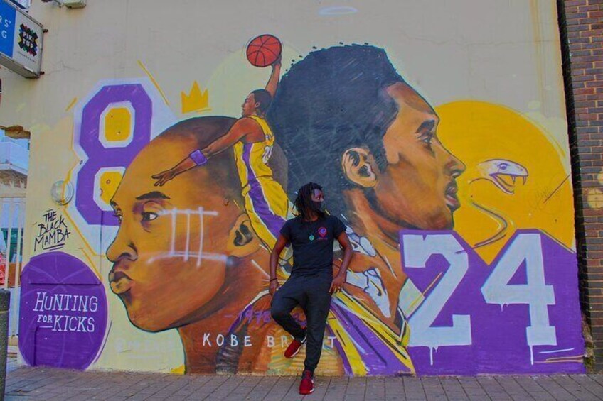 street art : in loving memory of Kobe Bryant