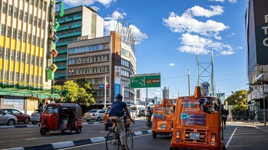 Downtown Johannesburg Tuk tuk Tour with a local lunch