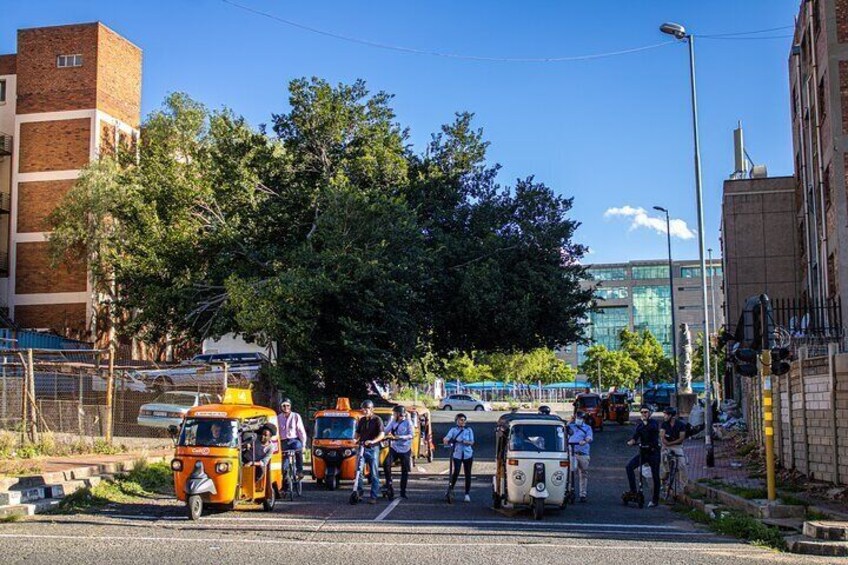 Downtown Johannesburg Tuk tuk Tour
