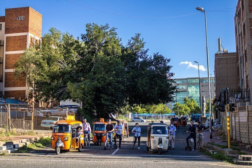 Downtown Johannesburg Tuk tuk Tour