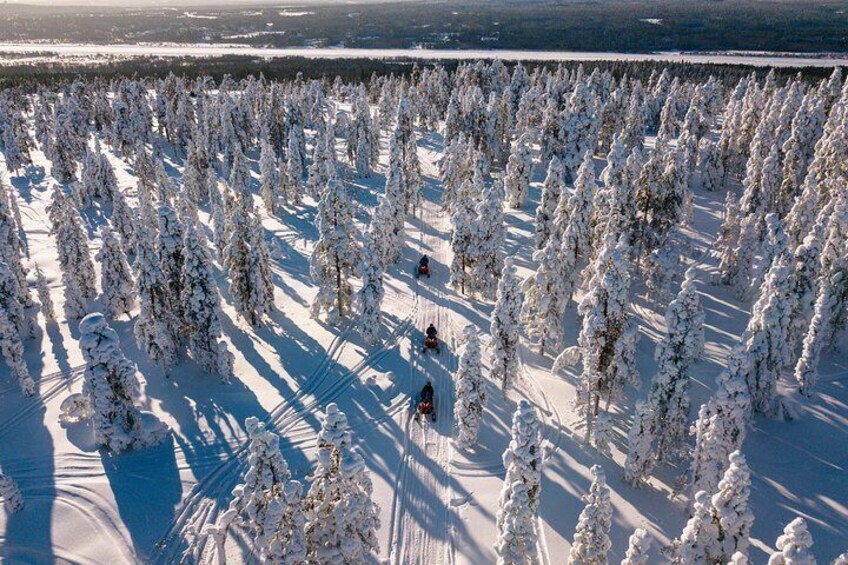 Lapland Snowmobile Safari from Rovaniemi