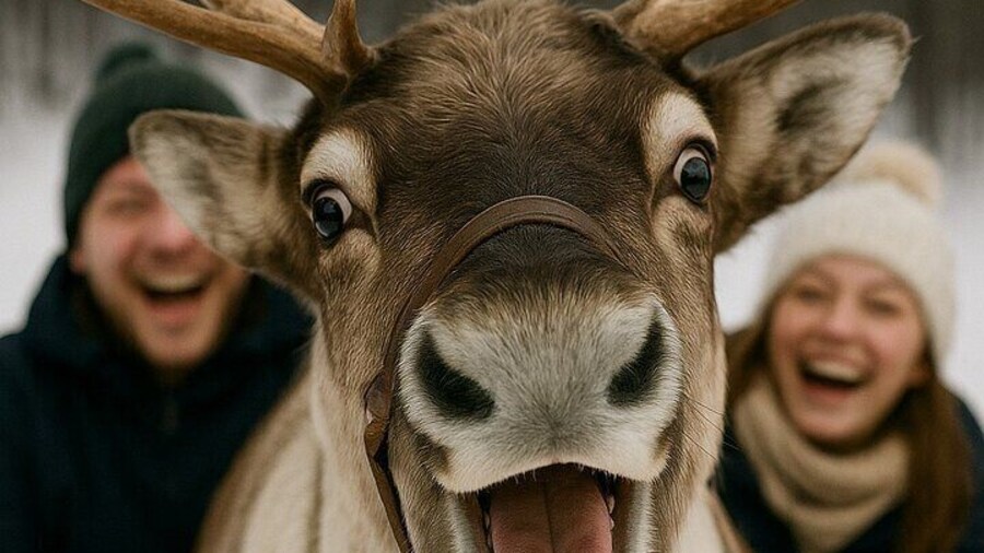 Levi Reindeer Safari - Long or Quick - with Sledge Ride