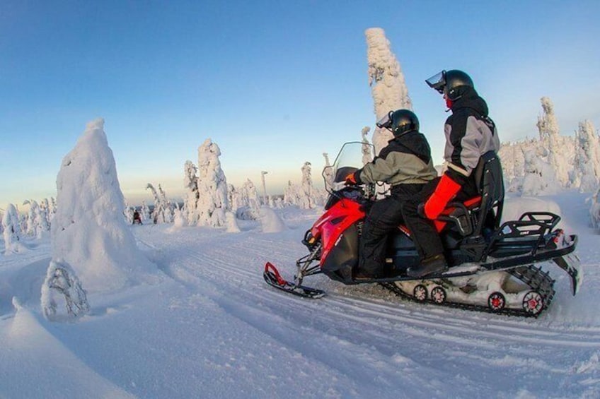 Lapland Snowmobile Safari from Levi