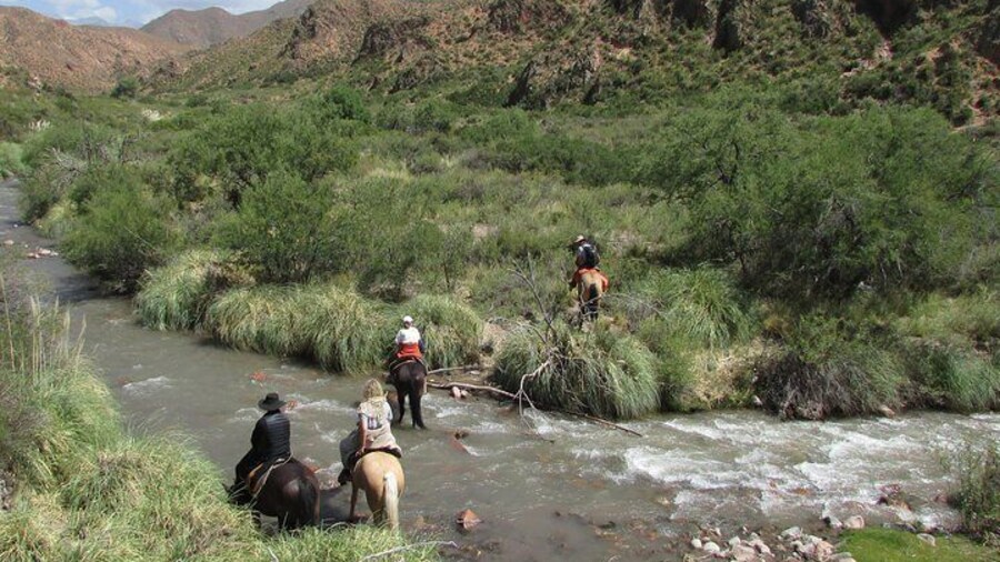 Full day ride at the foot of The Andes
