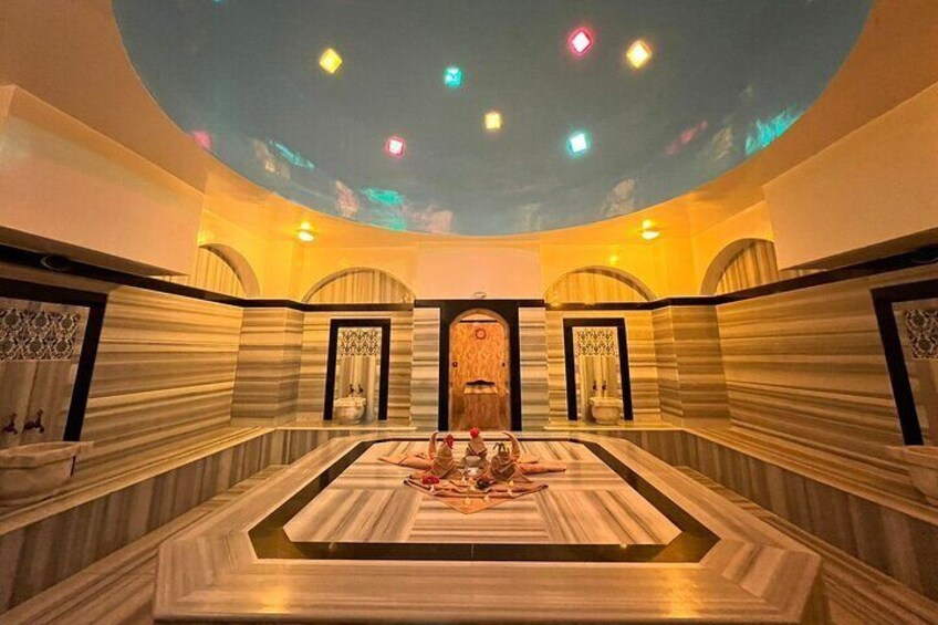 Turkish Bath plus 45 minutes Massage with Transfer in Hurghada