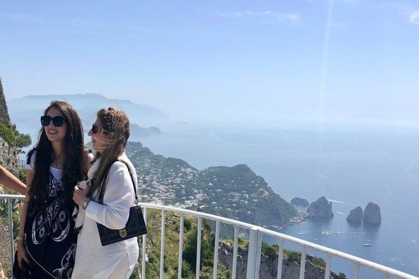 Capri guided tour: Amazing views from the top of Mount Solaro
