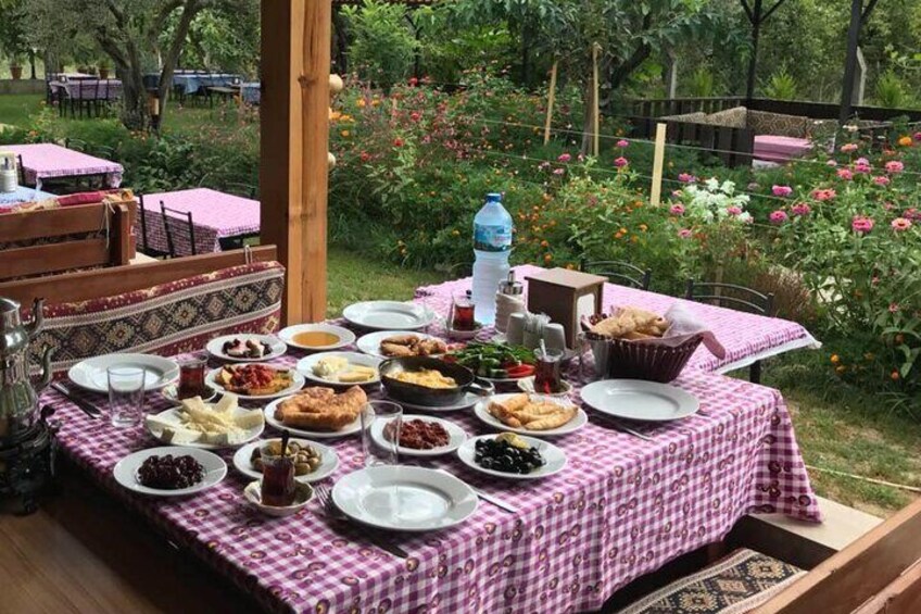 Breakfast in Kirazli Village