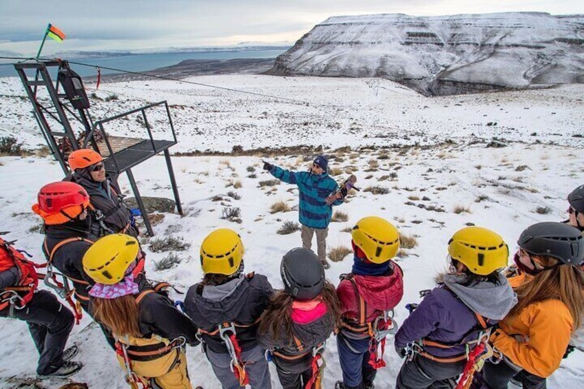 tirolesa en calafate