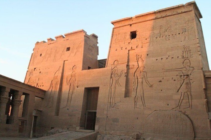 Philae Temple and High-Dam in Aswan