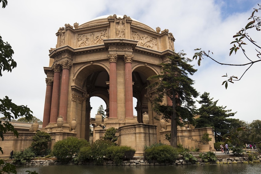 The Palace of Fine Arts in San Francisco