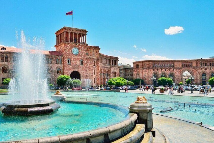 Private Yerevan City tour with Cognac factory, Megerian Carpet & Museums