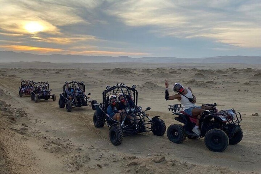 Buggy ride in Paracas National Reserve