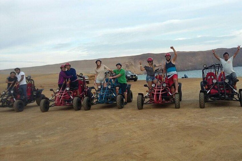 Buggy ride in Paracas Reserve