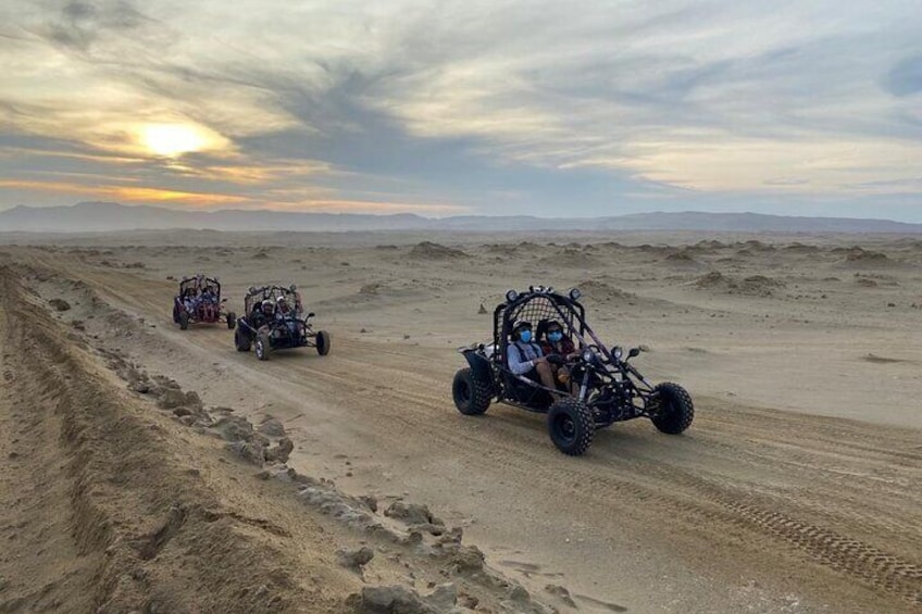 Buggy ride in Paracas National Reserve