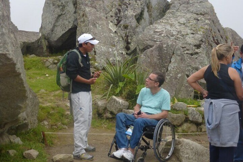 wheelchair tour around machu picchu