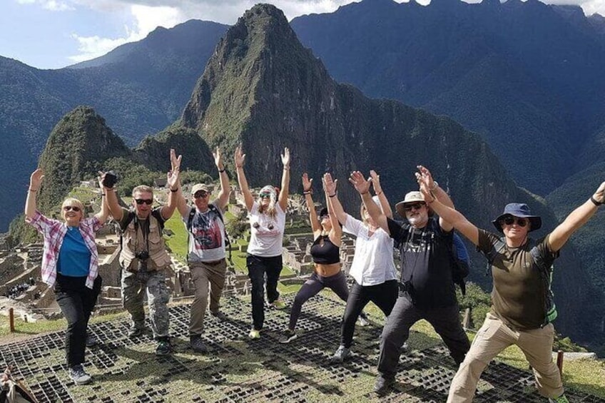 welcome to Machu Picchu