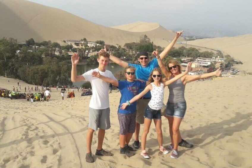 foto family - at huacachina 