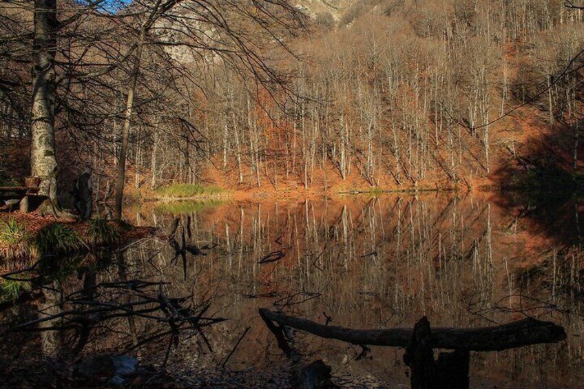 Garanohur Lake in autumn