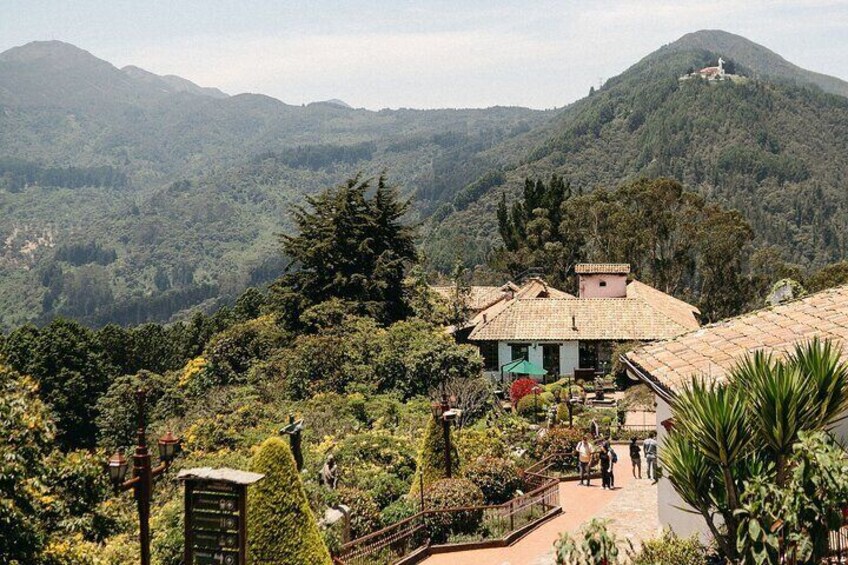 Andean Mountain Range from Monserrate