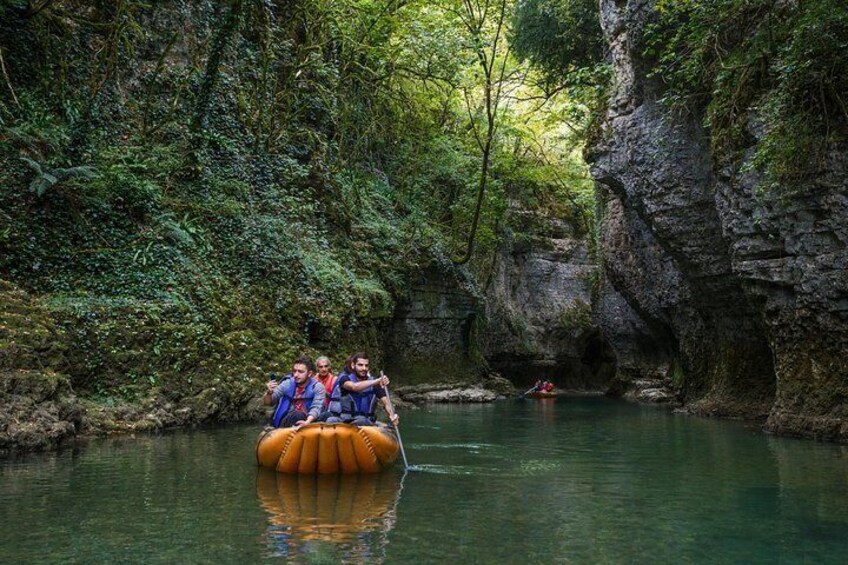 CANYONS & CAVE Tour from Kutaisi