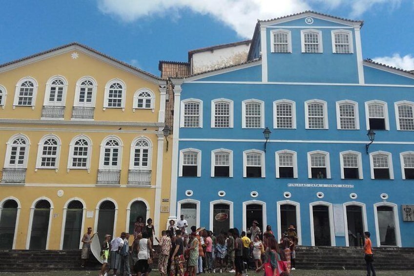 Pelourinho Square with Jorge Amado museum