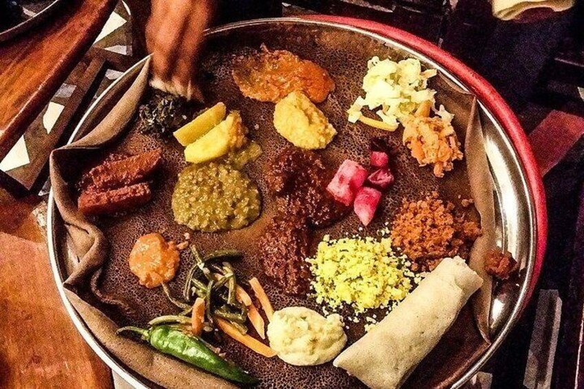Local Ethiopian Food Tour