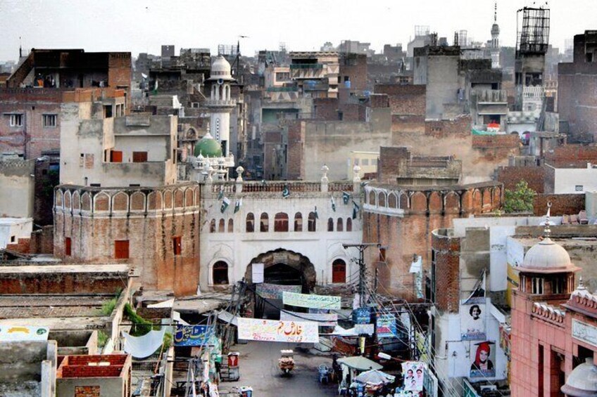 A gate of walled city Lahore