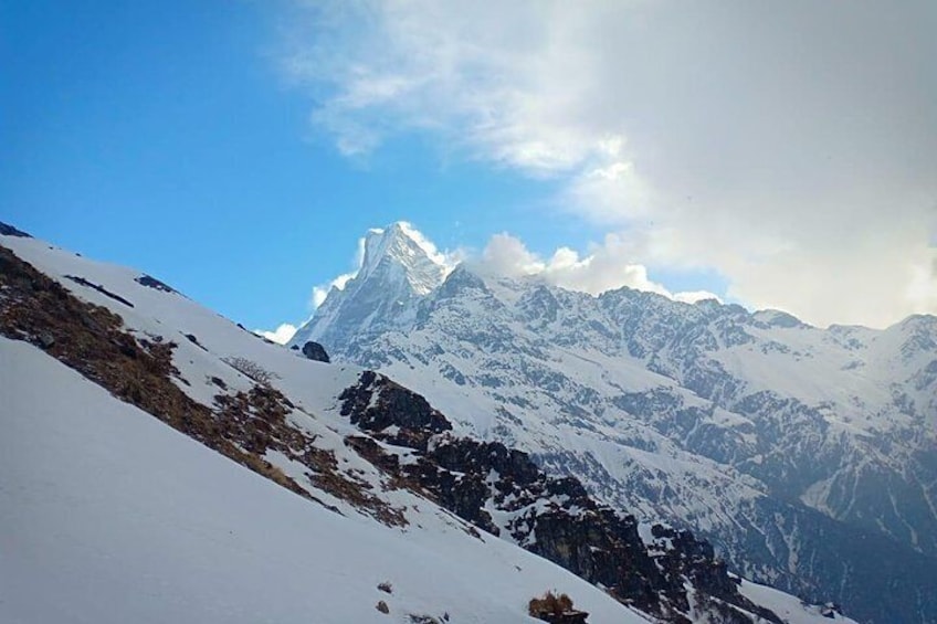 View from Mardi Himal Base Camp