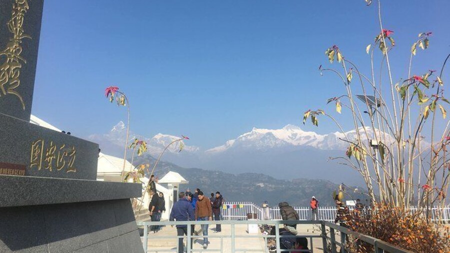 View from World Peace Stupa