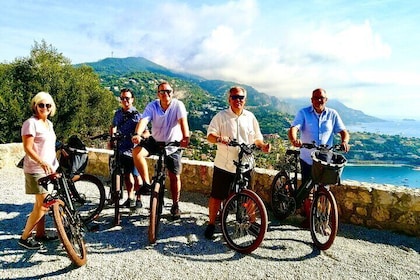 Französische Riviera Landschaften E-Bike-Tour von Nizza aus