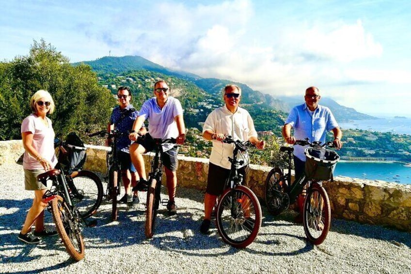 Hills & Best Panoramic point over Villefranche and whole French Riviera