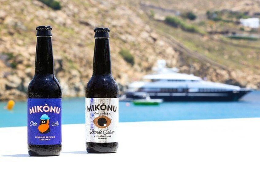 Cellar Tour & Beer Tasting at Mykonos Brewing Company