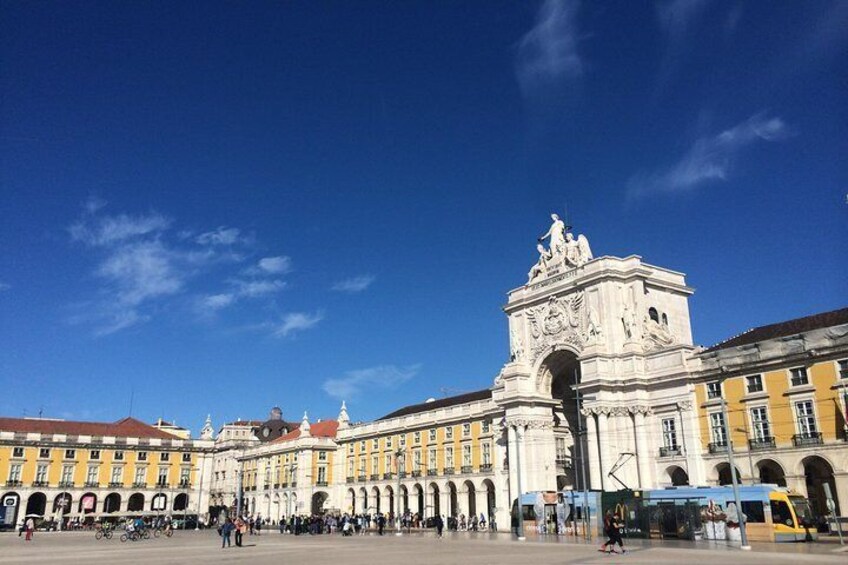 Praça do Comércio (largest square of Lisbon)