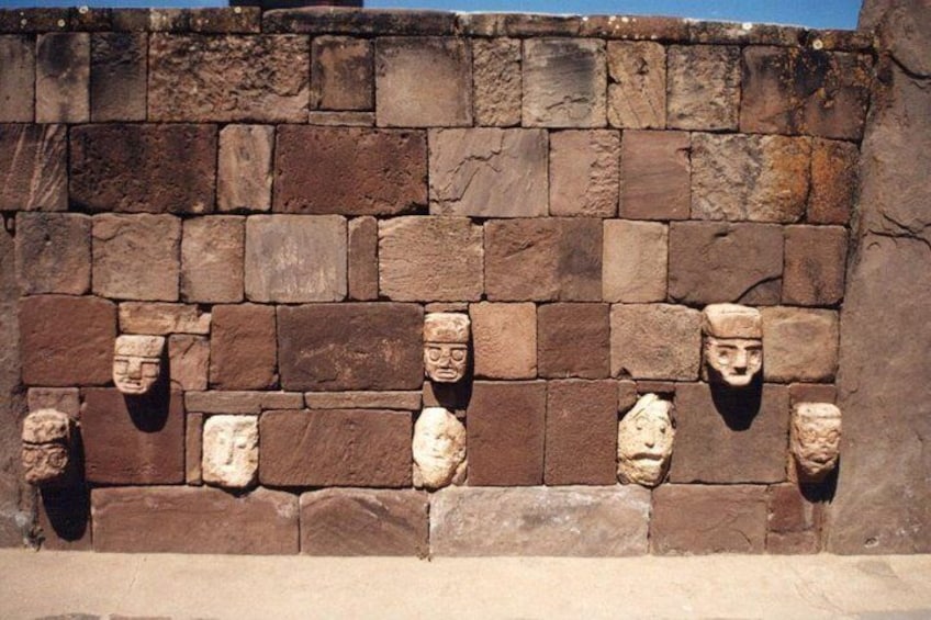 TIWANAKU RUINS. Spiritual and Political Centre of the Tiwanaku Culture.