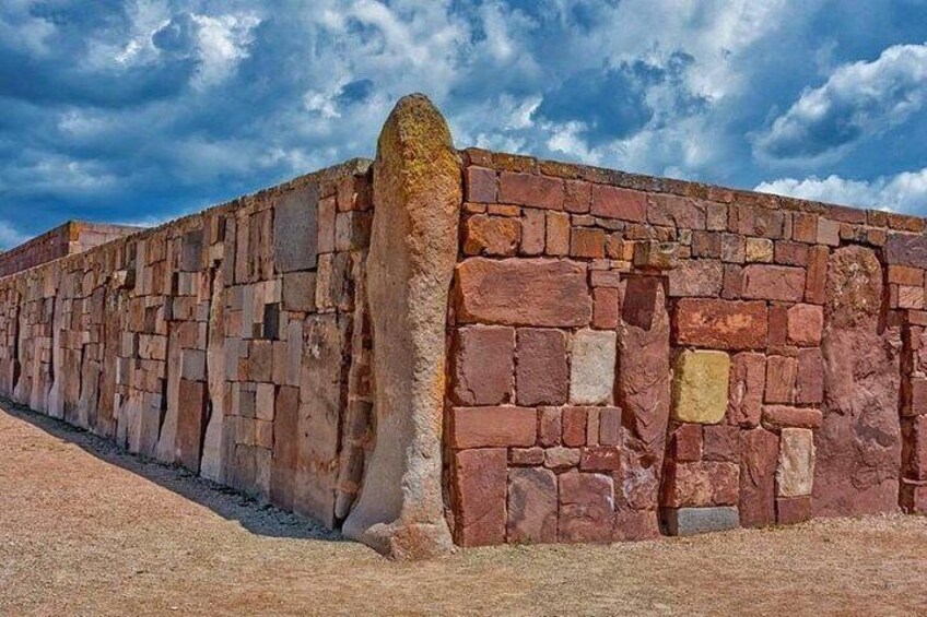 TIWANAKU RUINS. Spiritual and Political Centre of the Tiwanaku Culture.