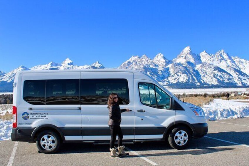 Show item 5 of 9. Grand Teton Winter Wildlife Tour
