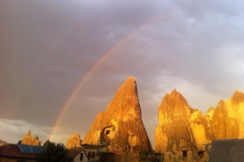 Cappadocia Private Rose Valley Sunset Watch with Bottle of Cappadocian Wine