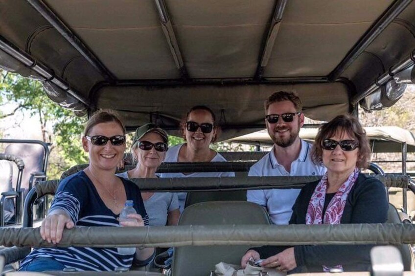 Happy clients- Kruger Park Safari 