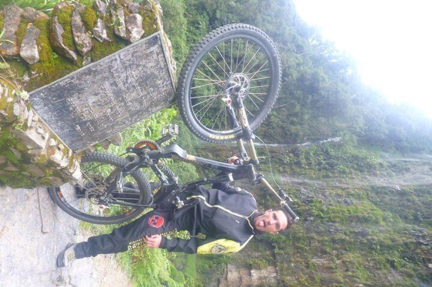 Death Road in Coroico, Bolivia