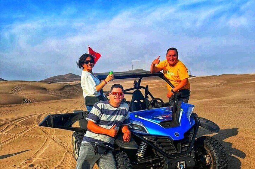Dune Buggy Excursion in Lima Desert / UTV Offroad Ride