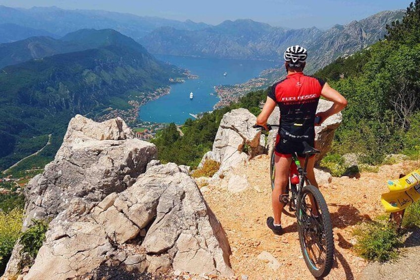 Kotor fjord is uniques place that you must see from above. 