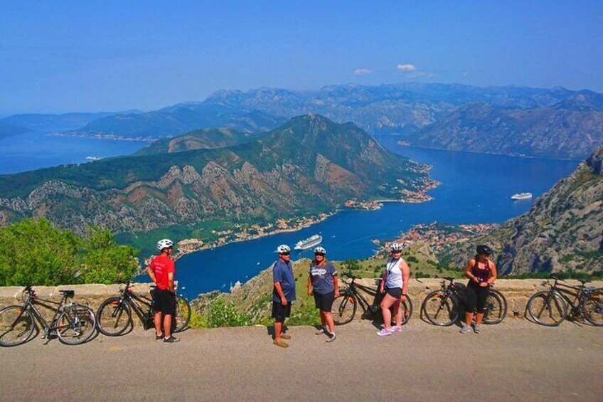 There are 26 curves from where would you have stunning view on Kotor bay and Tivat bay.