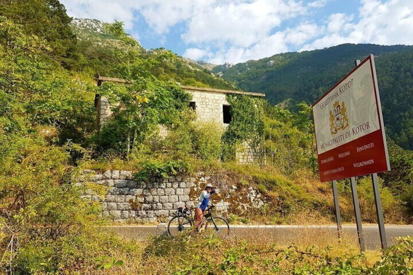 Old border control between Montenegro and Austria in 19th century 