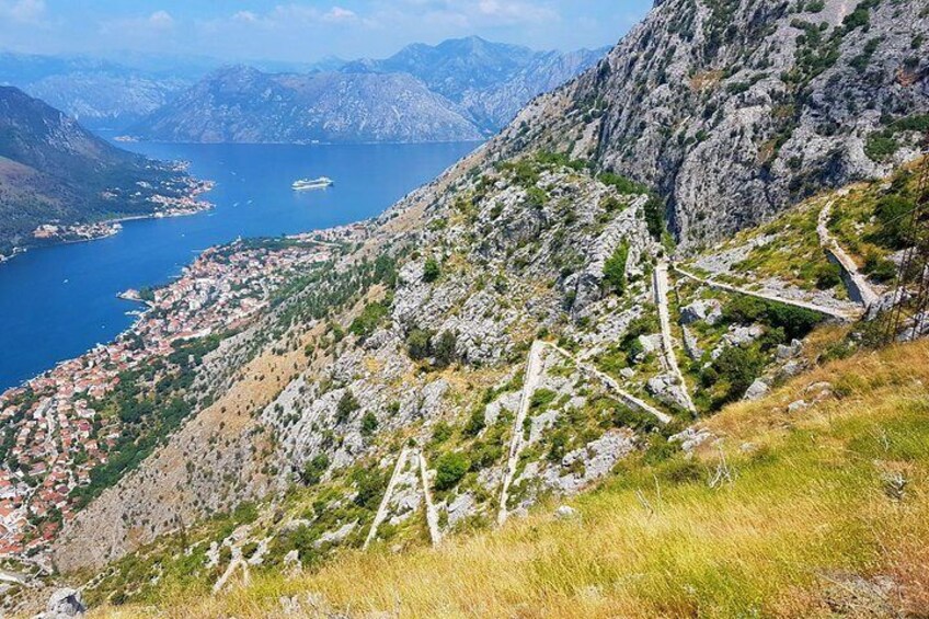 Kotor serpentines are still the only way to reach village. In past they used to be connection to Njegusi.