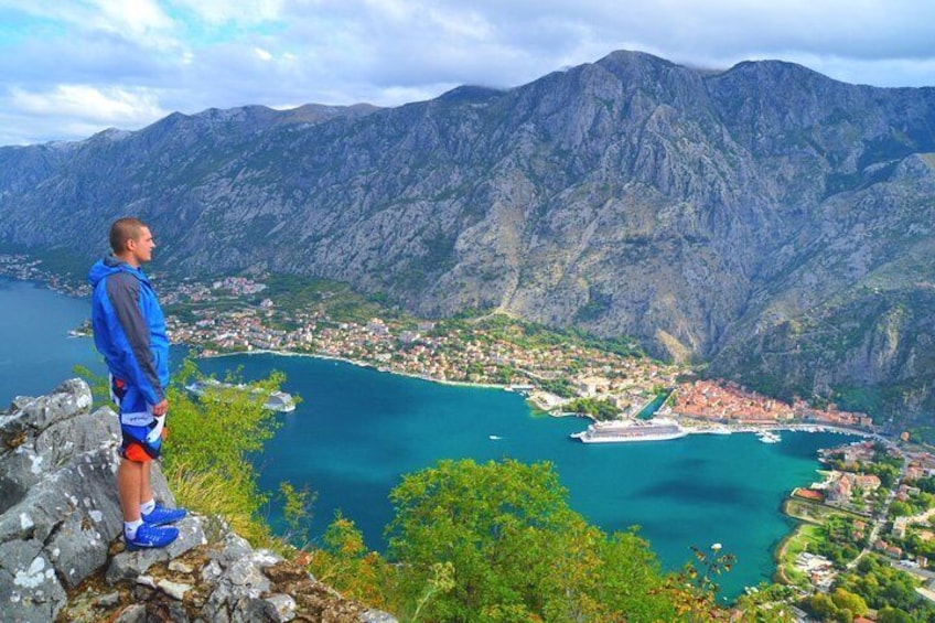 Our guests are sure that this is most beautiful view point in Kotor bay