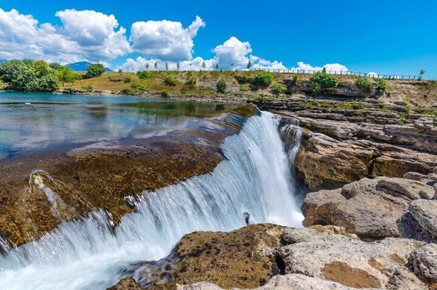 River Cijevna with local Niagara falls is one of the most interesting place to visit out of Podgorica rush, have a drink or coffee is just perfect place for it.