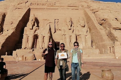 Private Day Trip to Abu Simbel from Luxor by 1st. class Train