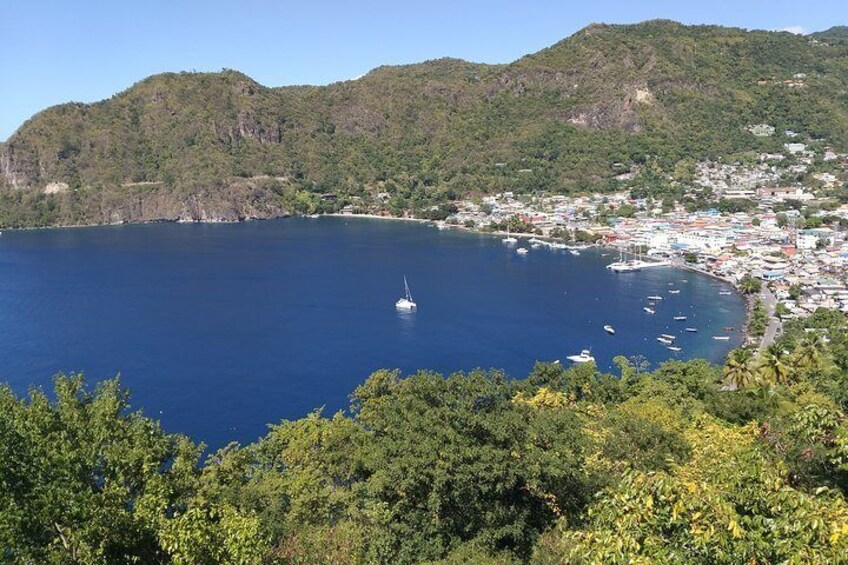View of Soufriere Bay