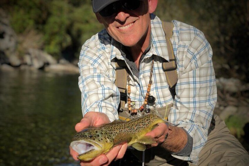 Fly Fishing For Marble And Brown Trouts In Italian Alps