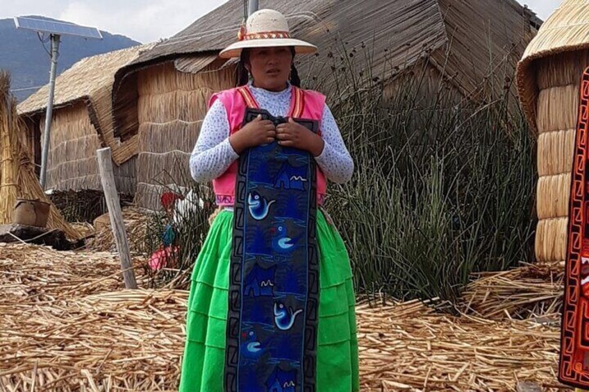 from Cusco: Titicaca Lake Guided visit to Uros and Taquile.